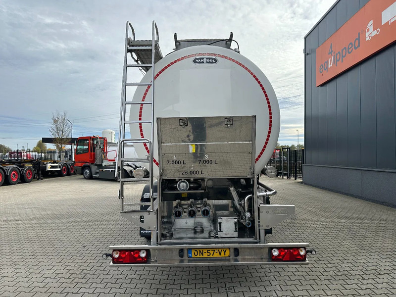 Van Hool FOOD / 39.000L / 3-COMP / INOX / NL-trailer / APK: 07/2026 - Tanker dorse: fotoğraf 5 Van Hool FOOD / 39.000L / 3-COMP / INOX / NL-trailer / APK: 07/2026 - Tanker dorse: fotoğraf 5