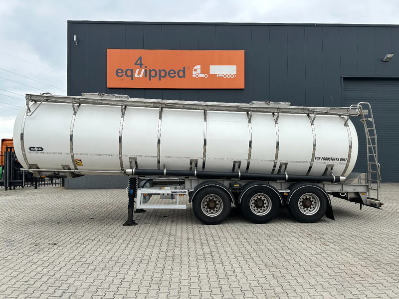 Van Hool FOOD / RVS chassis / empty weight: 5.860kg / 29.500L / 1-comp.+ 1 baffel / discbrakes / NL / APK: 02/2026 - Tanker dorse: fotoğraf 2 Van Hool FOOD / RVS chassis / empty weight: 5.860kg / 29.500L / 1-comp.+ 1 baffel / discbrakes / NL / APK: 02/2026 - Tanker dorse: fotoğraf 2