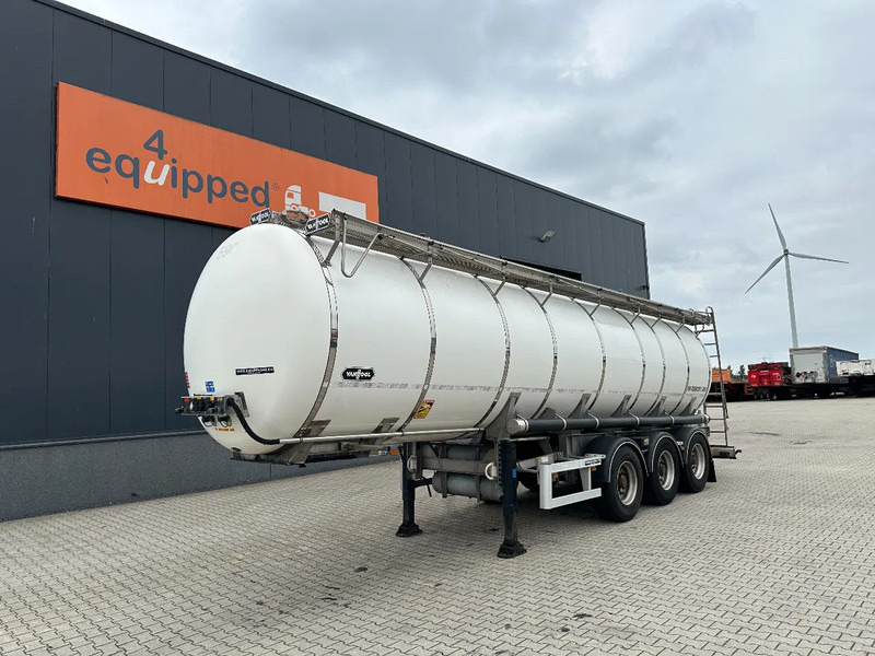 Van Hool FOOD / RVS chassis / empty weight: 5.860kg / 29.500L / 1-comp.+ 1 baffel / discbrakes / NL / APK: 02/2026 - Tanker dorse: fotoğraf 1 Van Hool FOOD / RVS chassis / empty weight: 5.860kg / 29.500L / 1-comp.+ 1 baffel / discbrakes / NL / APK: 02/2026 - Tanker dorse: fotoğraf 1