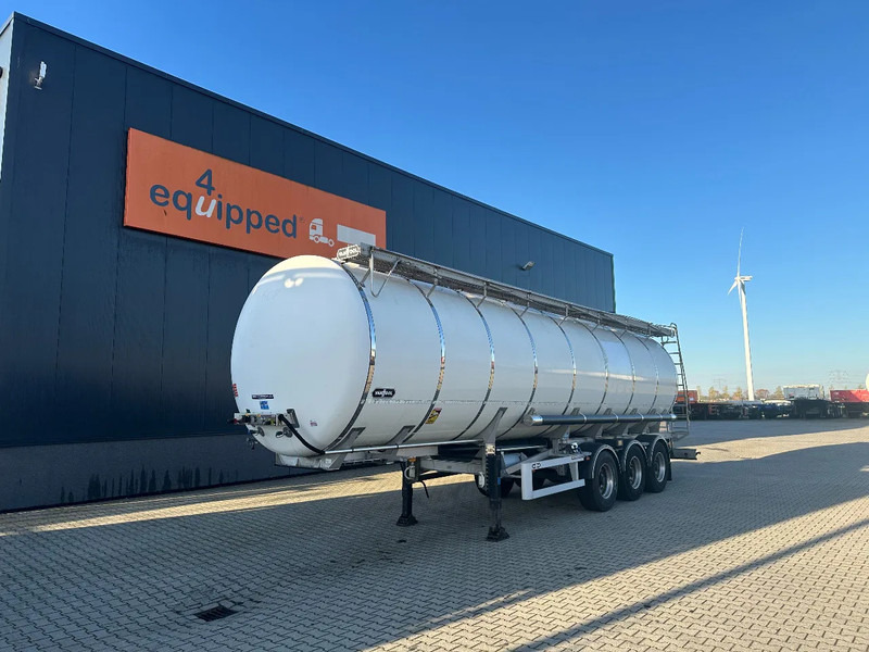 Van Hool LEBENSMITTEL / 39.000L / 3-KAMMER / INOX / NL-Auflieger / APK: 05/2026 - Tanker dorse: fotoğraf 1 Van Hool LEBENSMITTEL / 39.000L / 3-KAMMER / INOX / NL-Auflieger / APK: 05/2026 - Tanker dorse: fotoğraf 1