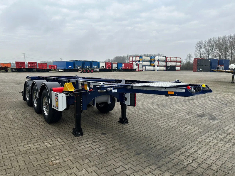 Van Hool NEW / DIRECT AVAILABLE 20FT / 20FT SWAP ADR-CHASSIS, DISCBRAKES, 3x available, ALU WHEELS - Konteynır taşıyıcı/ Yedek karoser dorse: fotoğraf 3 Van Hool NEW / DIRECT AVAILABLE 20FT / 20FT SWAP ADR-CHASSIS, DISCBRAKES, 3x available, ALU WHEELS - Konteynır taşıyıcı/ Yedek karoser dorse: fotoğraf 3