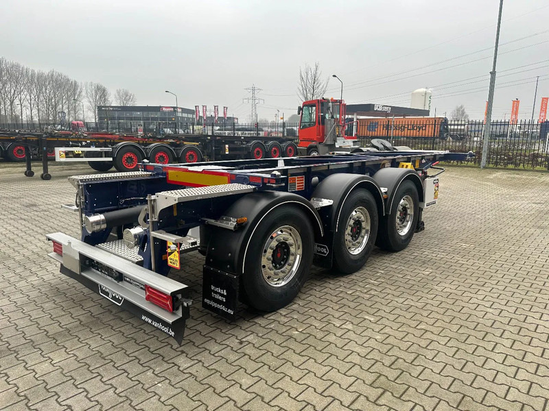 Van Hool NEW / DIRECT AVAILABLE 20FT ADR-CHASSIS, EMPTY WEIGHT: 3.300KG, DISCBRAKES, 3x available, ALU WHEELS - Konteynır taşıyıcı/ Yedek karoser dorse: fotoğraf 5 Van Hool NEW / DIRECT AVAILABLE 20FT ADR-CHASSIS, EMPTY WEIGHT: 3.300KG, DISCBRAKES, 3x available, ALU WHEELS - Konteynır taşıyıcı/ Yedek karoser dorse: fotoğraf 5