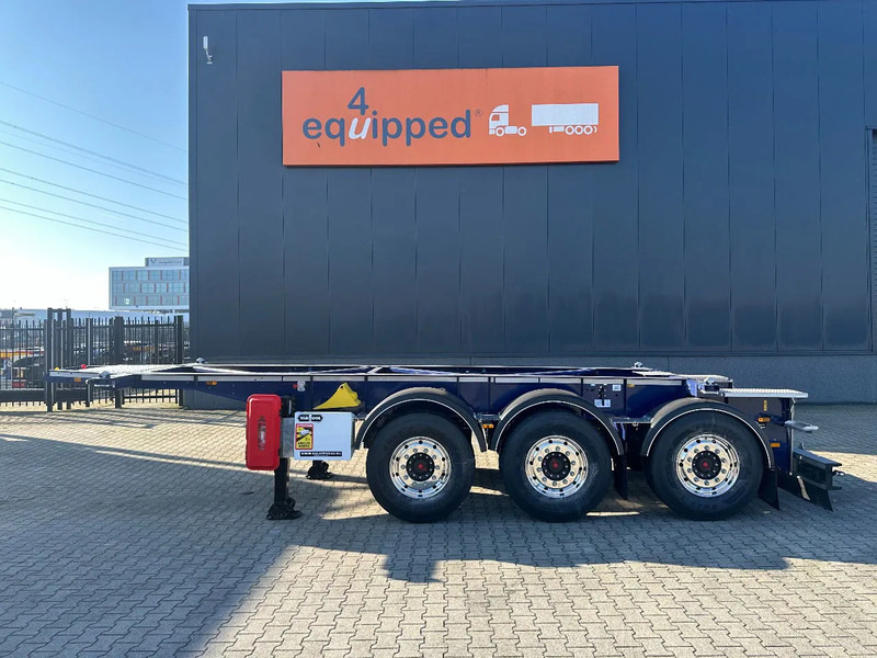 Van Hool NEW / DIRECT AVAILABLE 20FT ADR-CHASSIS, EMPTY WEIGHT: 3.300KG, DISCBRAKES, 3x available, ALU WHEELS - Konteynır taşıyıcı/ Yedek karoser dorse: fotoğraf 2 Van Hool NEW / DIRECT AVAILABLE 20FT ADR-CHASSIS, EMPTY WEIGHT: 3.300KG, DISCBRAKES, 3x available, ALU WHEELS - Konteynır taşıyıcı/ Yedek karoser dorse: fotoğraf 2