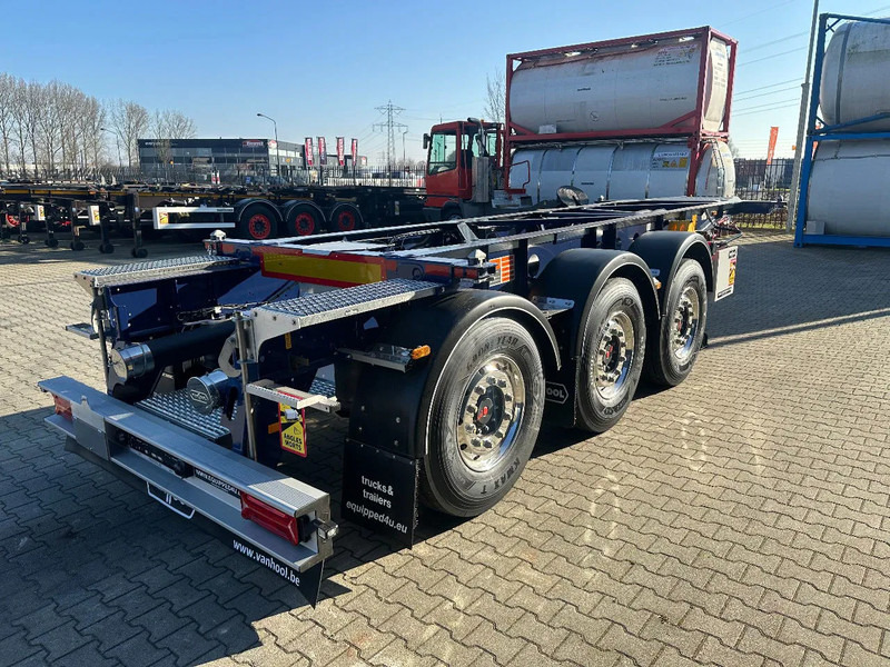 Van Hool NEW / DIRECT AVAILABLE 20FT ADR-CHASSIS, EMPTY WEIGHT: 3.300KG, DISCBRAKES, 3x available, ALU WHEELS - Konteynır taşıyıcı/ Yedek karoser dorse: fotoğraf 4 Van Hool NEW / DIRECT AVAILABLE 20FT ADR-CHASSIS, EMPTY WEIGHT: 3.300KG, DISCBRAKES, 3x available, ALU WHEELS - Konteynır taşıyıcı/ Yedek karoser dorse: fotoğraf 4