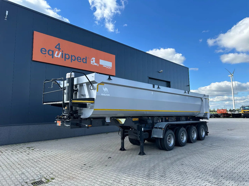 Wielton NEW / UNUSED 4-axle HEAVY-DUTY tipper, HARDOX, 16 tires, 32CBM, NO DOCUMENTS!!! - Damperli dorse: fotoğraf 2 Wielton NEW / UNUSED 4-axle HEAVY-DUTY tipper, HARDOX, 16 tires, 32CBM, NO DOCUMENTS!!! - Damperli dorse: fotoğraf 2