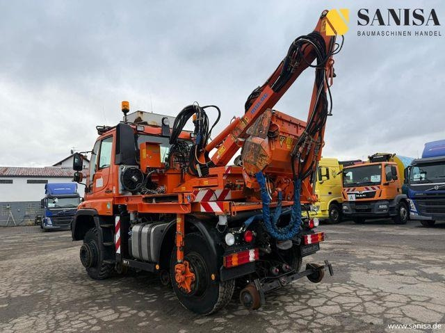 Unimog U400/ Zweiwege/ Rail/ Gleis/Mulag - Atık toplama taşıt/ Özel amaçlı taşıt: fotoğraf 5 Unimog U400/ Zweiwege/ Rail/ Gleis/Mulag - Atık toplama taşıt/ Özel amaçlı taşıt: fotoğraf 5