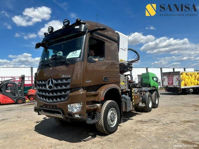 Mercedes-Benz Arocs 3351/6x6/Palfinger Epolsion S260/Langholz - Çekici: fotoğraf 2 Mercedes-Benz Arocs 3351/6x6/Palfinger Epolsion S260/Langholz - Çekici: fotoğraf 2