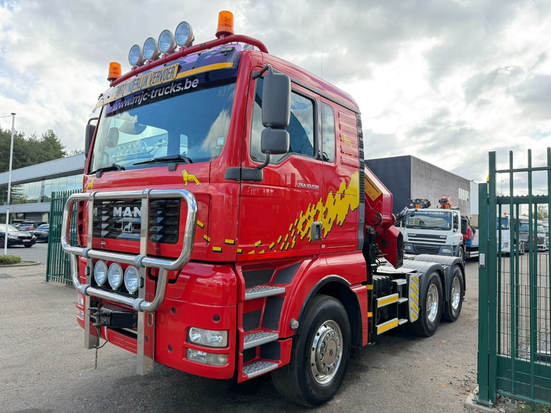 MAN TGA 33.530 6x4 - 90T ZSM + KRAN HMF 3720 K6 (17.3m) - RETARDER - MANUAL ZF - EURO 3 - 590.000km - ALCOA - BIG AXLES HUB REDUCTION - BE TRUCK - TOP CONDITION - Çekici: fotoğraf 3 MAN TGA 33.530 6x4 - 90T ZSM + KRAN HMF 3720 K6 (17.3m) - RETARDER - MANUAL ZF - EURO 3 - 590.000km - ALCOA - BIG AXLES HUB REDUCTION - BE TRUCK - TOP CONDITION - Çekici: fotoğraf 3