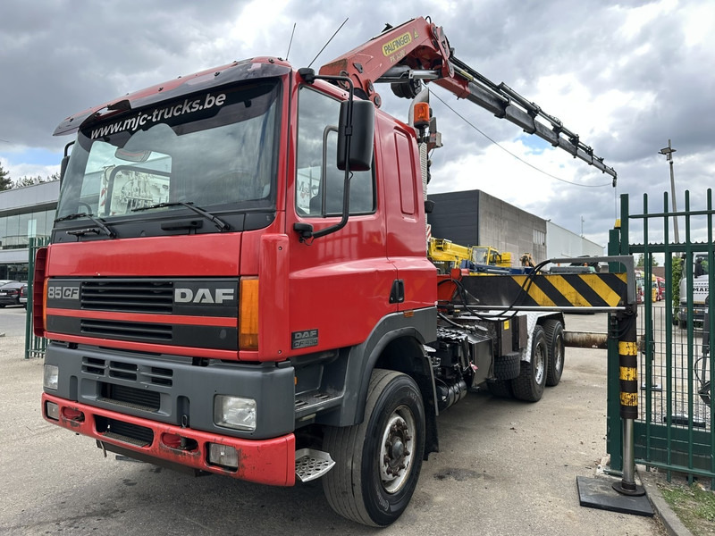 DAF 85 CF 430 6x4 CRANE PK 32.000 F (7x) + WINCH - EURO 2 - MANUAL ZF - HUB REDUCTION / STEEL SPRING - BE TRUCK - Vinçli kamyon: fotoğraf 4 DAF 85 CF 430 6x4 CRANE PK 32.000 F (7x) + WINCH - EURO 2 - MANUAL ZF - HUB REDUCTION / STEEL SPRING - BE TRUCK - Vinçli kamyon: fotoğraf 4