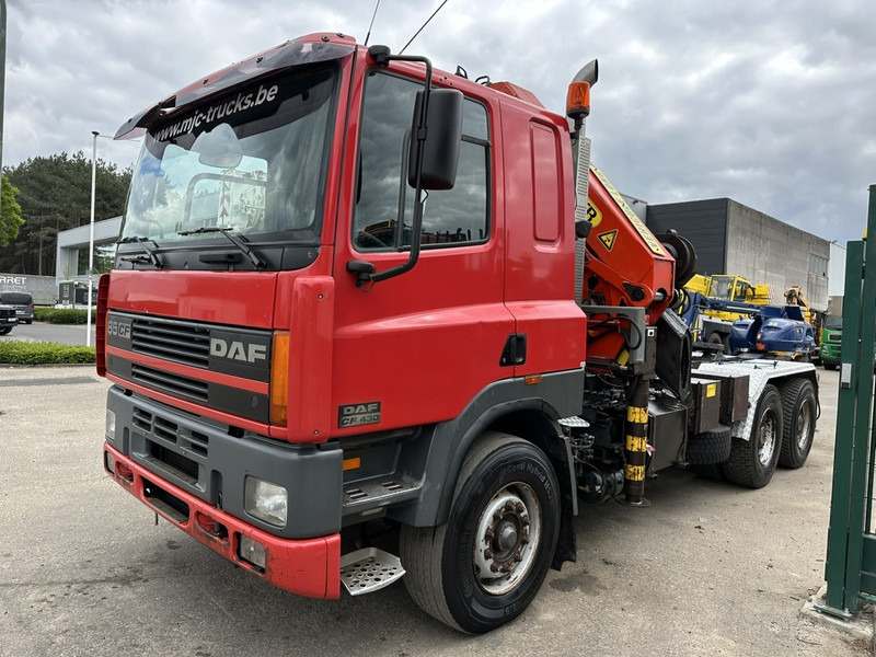DAF 85 CF 430 6x4 CRANE PK 32.000 F (7x) + WINCH - EURO 2 - MANUAL ZF - HUB REDUCTION / STEEL SPRING - BE TRUCK - Vinçli kamyon: fotoğraf 3 DAF 85 CF 430 6x4 CRANE PK 32.000 F (7x) + WINCH - EURO 2 - MANUAL ZF - HUB REDUCTION / STEEL SPRING - BE TRUCK - Vinçli kamyon: fotoğraf 3