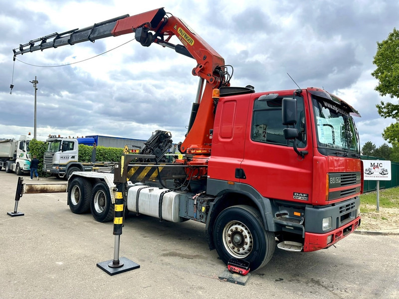 DAF 85 CF 430 6x4 CRANE PK 32.000 F (7x) + WINCH - EURO 2 - MANUAL ZF - HUB REDUCTION / STEEL SPRING - BE TRUCK - Vinçli kamyon: fotoğraf 1 DAF 85 CF 430 6x4 CRANE PK 32.000 F (7x) + WINCH - EURO 2 - MANUAL ZF - HUB REDUCTION / STEEL SPRING - BE TRUCK - Vinçli kamyon: fotoğraf 1