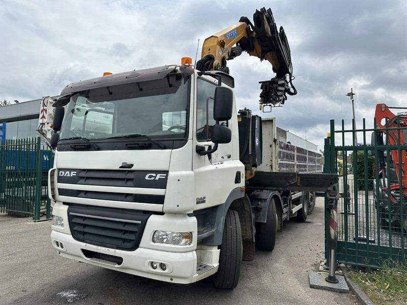 DAF CF 85.360 8x2 + CRANE (25m!) EFFER 305 6S + JIB 4S + ROTATOR - PLATORM 7m60 - LIFT + STEERING AXLE - EURO 5 - BE - Vinçli kamyon: fotoğraf 4 DAF CF 85.360 8x2 + CRANE (25m!) EFFER 305 6S + JIB 4S + ROTATOR - PLATORM 7m60 - LIFT + STEERING AXLE - EURO 5 - BE - Vinçli kamyon: fotoğraf 4