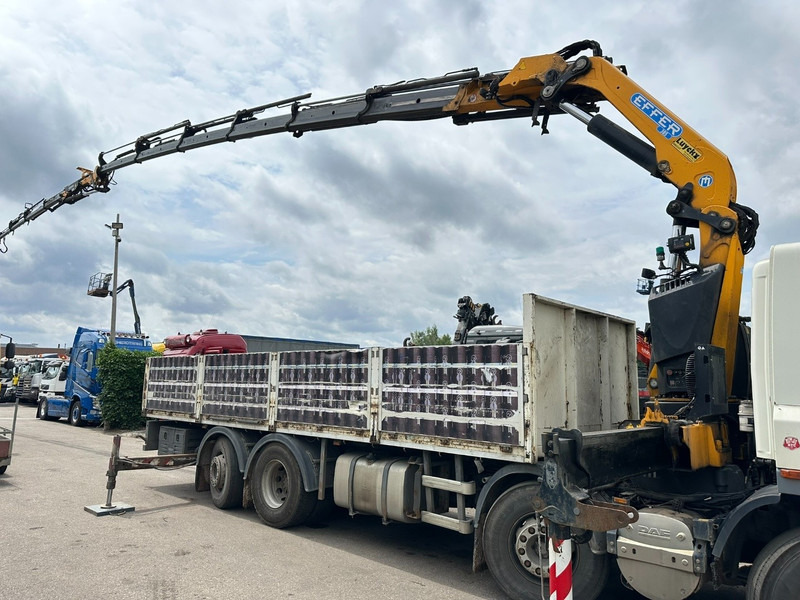 DAF CF 85.360 8x2 + KRAN (25m!) EFFER 305 6S + JIB 4S + ROTATOR - PLATORM 7m60 - LIFT + STEERING AXLE - EURO 5 - BE - Sal/ Açık kasa kamyon, Vinçli kamyon: fotoğraf 3 DAF CF 85.360 8x2 + KRAN (25m!) EFFER 305 6S + JIB 4S + ROTATOR - PLATORM 7m60 - LIFT + STEERING AXLE - EURO 5 - BE - Sal/ Açık kasa kamyon, Vinçli kamyon: fotoğraf 3