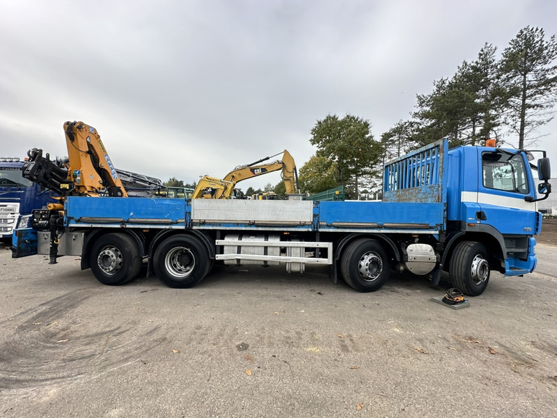 DAF CF 85.360 8x2 PRITSCHE 7m35 + KRAN EFFER 165-3S + RADIO - MANUAL GEARBOX ZF - EURO 5 - BE TRUCK - Sal/ Açık kasa kamyon, Vinçli kamyon: fotoğraf 5 DAF CF 85.360 8x2 PRITSCHE 7m35 + KRAN EFFER 165-3S + RADIO - MANUAL GEARBOX ZF - EURO 5 - BE TRUCK - Sal/ Açık kasa kamyon, Vinçli kamyon: fotoğraf 5