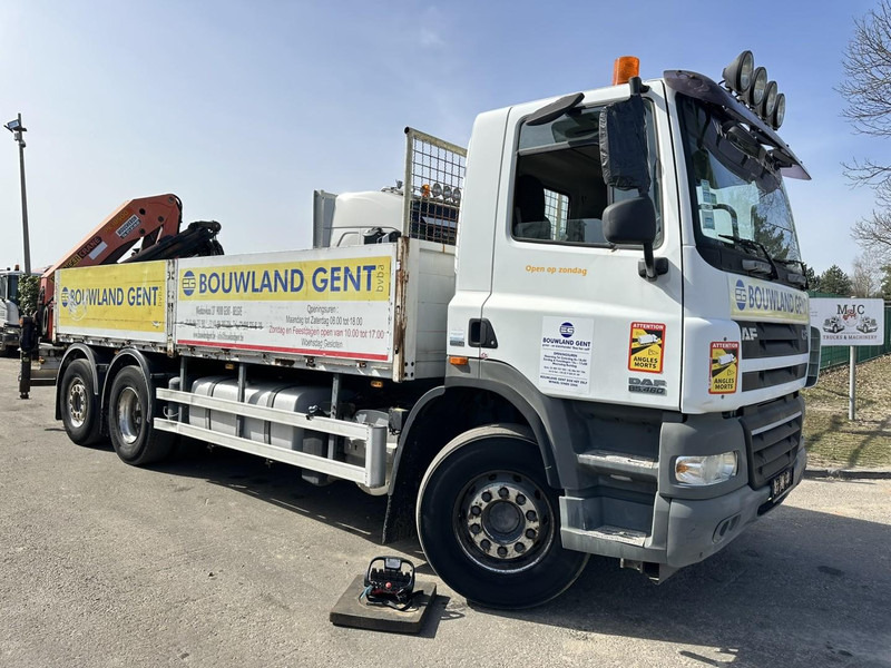 DAF CF 85.460 6x2 LIFT+STEERING AXLE + CRANE PALFINGER PK 18500 (3x) + RADIO + ROTATOR - EURO 5 - AS TRONIC - BE TRUCK - Vinçli kamyon: fotoğraf 2 DAF CF 85.460 6x2 LIFT+STEERING AXLE + CRANE PALFINGER PK 18500 (3x) + RADIO + ROTATOR - EURO 5 - AS TRONIC - BE TRUCK - Vinçli kamyon: fotoğraf 2