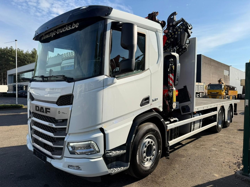 DAF XD 450 6x4 PRITSCHE + (24m) KRAN FASSI F345 8x + WINCH - 35.000km - *TOP CONDITION* - BE TRUCK - Sal/ Açık kasa kamyon, Vinçli kamyon: fotoğraf 4 DAF XD 450 6x4 PRITSCHE + (24m) KRAN FASSI F345 8x + WINCH - 35.000km - *TOP CONDITION* - BE TRUCK - Sal/ Açık kasa kamyon, Vinçli kamyon: fotoğraf 4