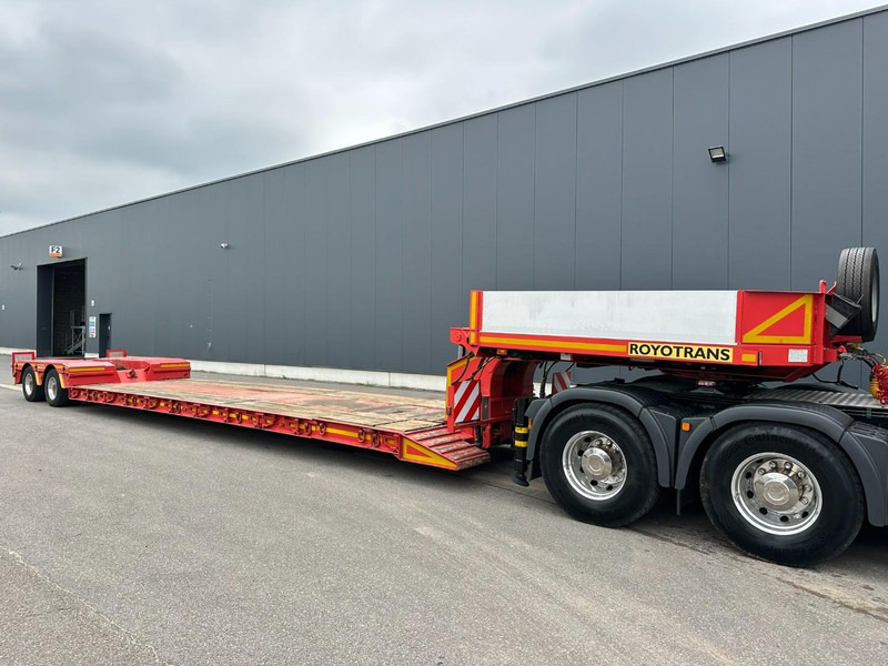 Faymonville 47.5T STBZ-2VA 8m +5m50 LOWBED - TIEFBETT / REMOVABLE NECK - ABNEHMBARE SCHWANENHALS - HYDR STEERING AXLES / LENKACHSEN - SAF - Alçak çerçeveli platform dorse: fotoğraf 4 Faymonville 47.5T STBZ-2VA 8m +5m50 LOWBED - TIEFBETT / REMOVABLE NECK - ABNEHMBARE SCHWANENHALS - HYDR STEERING AXLES / LENKACHSEN - SAF - Alçak çerçeveli platform dorse: fotoğraf 4