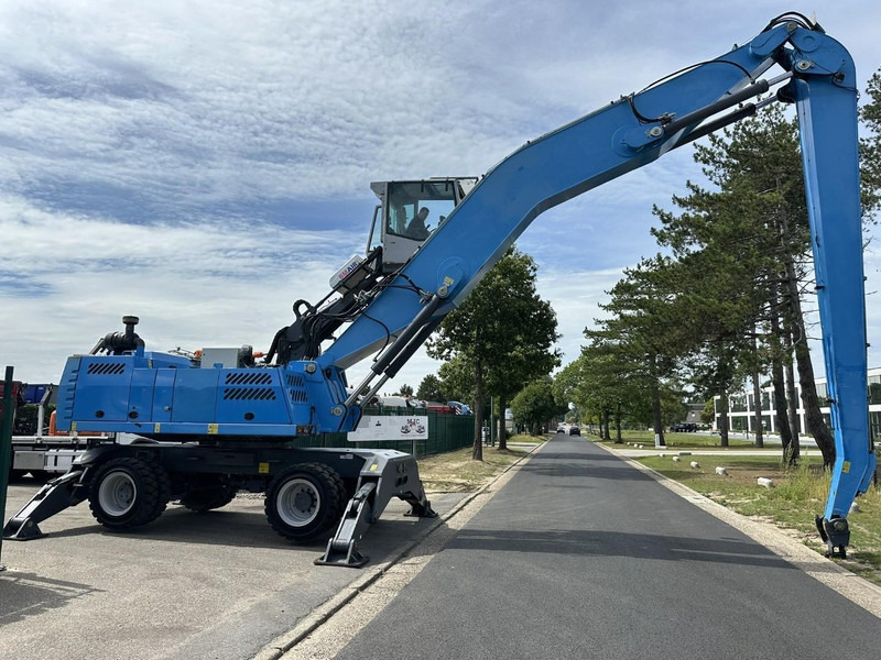 Fuchs TEREX MHL 360 OVERSLAGKRAAN / MATERIAL HANDLER / UMSCHLAGBAGGER - TOP ZUSTAND - Tekerlekli ekskavatör: fotoğraf 5 Fuchs TEREX MHL 360 OVERSLAGKRAAN / MATERIAL HANDLER / UMSCHLAGBAGGER - TOP ZUSTAND - Tekerlekli ekskavatör: fotoğraf 5