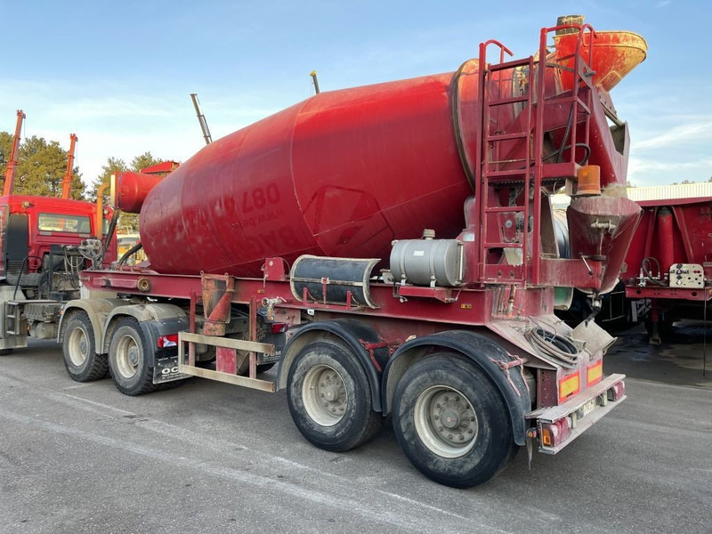 Hoenkhaus 12m3 CONCRETE MIXER 2 Axles SAF - AIR SUSP. - DRUM BRAKES - BE TRAILER - Treyler mikser: fotoğraf 3 Hoenkhaus 12m3 CONCRETE MIXER 2 Axles SAF - AIR SUSP. - DRUM BRAKES - BE TRAILER - Treyler mikser: fotoğraf 3