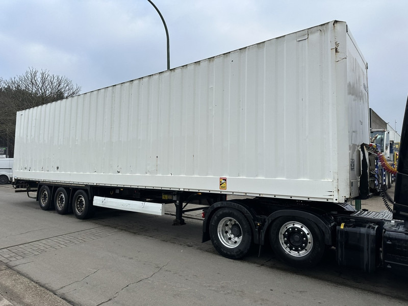 Krone 3-AXLES MB - CLOSED BOX / KIST / KOFFER - AIR SUSPENSION - 2m80 interior hieght - DISC - BE papers - nice condition - Kapalı karoser dorse: fotoğraf 3 Krone 3-AXLES MB - CLOSED BOX / KIST / KOFFER - AIR SUSPENSION - 2m80 interior hieght - DISC - BE papers - nice condition - Kapalı karoser dorse: fotoğraf 3