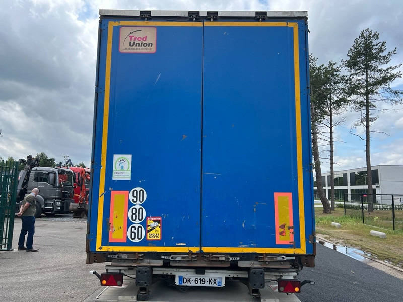 Krone 3-AXLES TRAILER - SAF DISC - LIFT + STEERING AXLE - TAILLIFT - Tenteli dorse: fotoğraf 3 Krone 3-AXLES TRAILER - SAF DISC - LIFT + STEERING AXLE - TAILLIFT - Tenteli dorse: fotoğraf 3