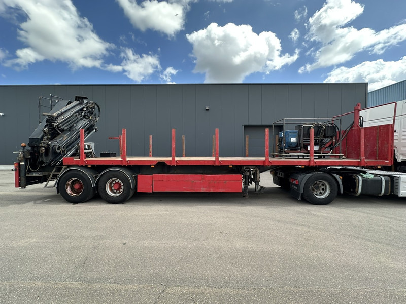 Kwb 2-AXLES PLATFORM + CRANE + HIAB 377 E-4 HIPRO + JIB 100X-3 + RADIO + ROTATOR - SAF axles - AIR SUSPENISION - BELGIAN REG. - Açık/ Sal dorse: fotoğraf 4 Kwb 2-AXLES PLATFORM + CRANE + HIAB 377 E-4 HIPRO + JIB 100X-3 + RADIO + ROTATOR - SAF axles - AIR SUSPENISION - BELGIAN REG. - Açık/ Sal dorse: fotoğraf 4