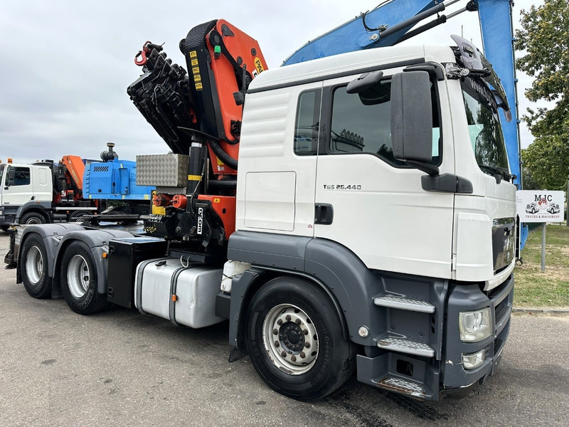 MAN TGS 26.440 6X4 + (22m) CRANE PALFINGER PK62002 E 6x H + 1ME - RETARDER - EURO 5 - BE TRUCK - Vinçli kamyon: fotoğraf 2 MAN TGS 26.440 6X4 + (22m) CRANE PALFINGER PK62002 E 6x H + 1ME - RETARDER - EURO 5 - BE TRUCK - Vinçli kamyon: fotoğraf 2
