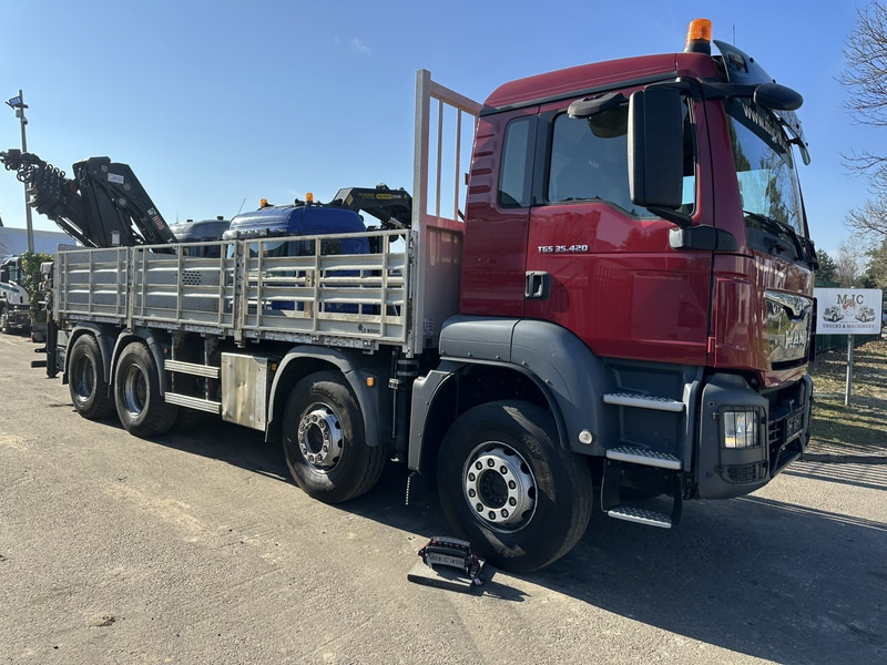 MAN TGS 35.420 8x4 + CRANE HIAB X-HIPRO 302 EP-5 - 192.000km - ROTATOR - 5/6 F - PLATFORM 6m55 - AIR SUSPENSION - TUV 06/2025 - TOP CONDITION - Vinçli kamyon: fotoğraf 1 MAN TGS 35.420 8x4 + CRANE HIAB X-HIPRO 302 EP-5 - 192.000km - ROTATOR - 5/6 F - PLATFORM 6m55 - AIR SUSPENSION - TUV 06/2025 - TOP CONDITION - Vinçli kamyon: fotoğraf 1
