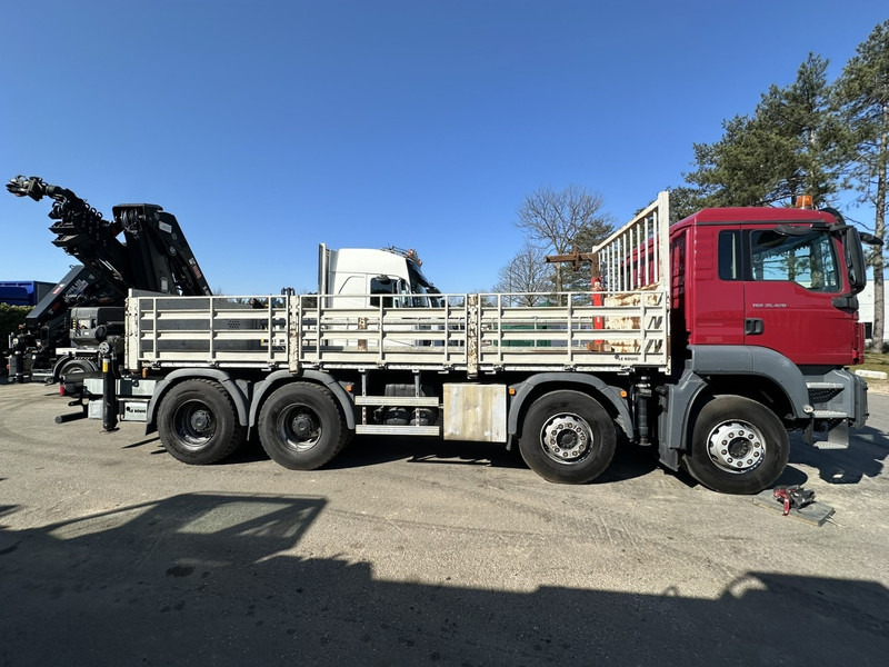 MAN TGS 35.420 8x4 + CRANE HIAB X-HIPRO 302 EP-5 - 192.000km - ROTATOR - 5/6 F - PLATFORM 6m55 - AIR SUSPENSION - TUV 06/2025 - TOP CONDITION - Vinçli kamyon: fotoğraf 4 MAN TGS 35.420 8x4 + CRANE HIAB X-HIPRO 302 EP-5 - 192.000km - ROTATOR - 5/6 F - PLATFORM 6m55 - AIR SUSPENSION - TUV 06/2025 - TOP CONDITION - Vinçli kamyon: fotoğraf 4