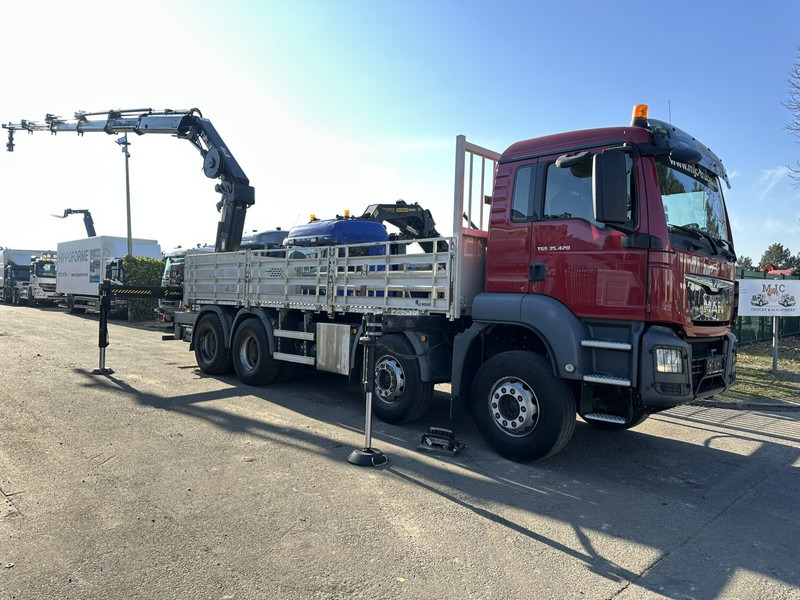 MAN TGS 35.420 8x4 + CRANE HIAB X-HIPRO 302 EP-5 - 192.000km - ROTATOR - 5/6 F - PLATFORM 6m55 - AIR SUSPENSION - TUV 06/2025 - TOP CONDITION - Vinçli kamyon: fotoğraf 3 MAN TGS 35.420 8x4 + CRANE HIAB X-HIPRO 302 EP-5 - 192.000km - ROTATOR - 5/6 F - PLATFORM 6m55 - AIR SUSPENSION - TUV 06/2025 - TOP CONDITION - Vinçli kamyon: fotoğraf 3