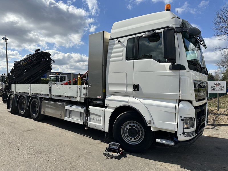MAN TGX 35.420 8x4-4 TRIDEM + CRANE (26m!) HIAB X-HIPRO 408 E-5 + JIB 100X-5 - PLATFORM 6m40 - *306.245km* - BE TRUCK - Vinçli kamyon: fotoğraf 3 MAN TGX 35.420 8x4-4 TRIDEM + CRANE (26m!) HIAB X-HIPRO 408 E-5 + JIB 100X-5 - PLATFORM 6m40 - *306.245km* - BE TRUCK - Vinçli kamyon: fotoğraf 3