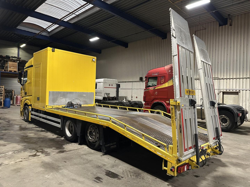Mercedes-Benz ACTROS 2745 6x2 OPRIJWAGEN / AUTOTRANSPORTER / MACHINE TRANSPORTER - WINCH - 6m10 - EURO 5 - LIFT AXLE - HYDR RAMPS - NL TRUCK - Çekici kamyonu: fotoğraf 3 Mercedes-Benz ACTROS 2745 6x2 OPRIJWAGEN / AUTOTRANSPORTER / MACHINE TRANSPORTER - WINCH - 6m10 - EURO 5 - LIFT AXLE - HYDR RAMPS - NL TRUCK - Çekici kamyonu: fotoğraf 3