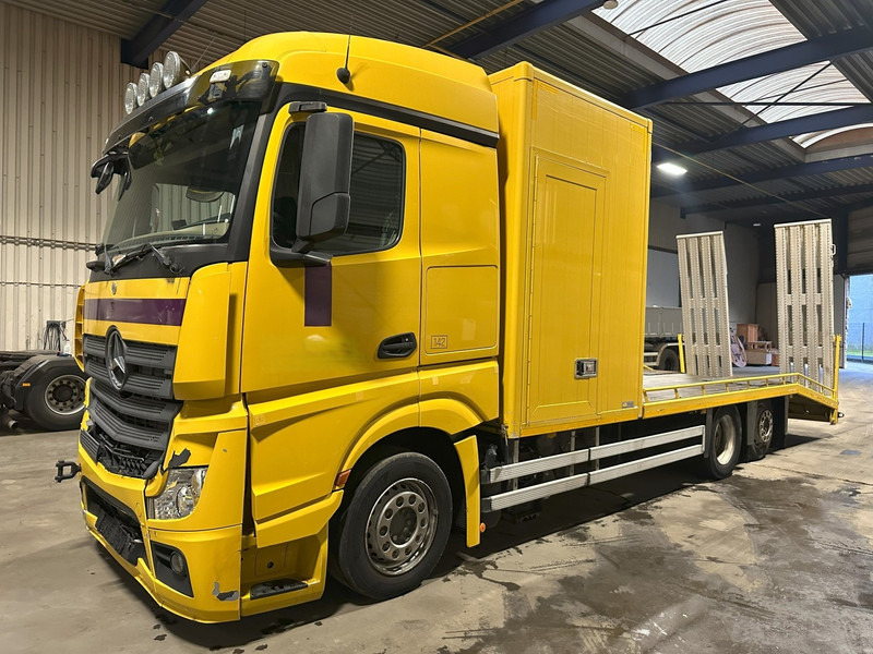Mercedes-Benz ACTROS 2745 6x2 OPRIJWAGEN / AUTOTRANSPORTER / MACHINE TRANSPORTER - WINCH - 6m10 - EURO 5 - LIFT AXLE - HYDR RAMPS - NL TRUCK - Çekici kamyonu: fotoğraf 2 Mercedes-Benz ACTROS 2745 6x2 OPRIJWAGEN / AUTOTRANSPORTER / MACHINE TRANSPORTER - WINCH - 6m10 - EURO 5 - LIFT AXLE - HYDR RAMPS - NL TRUCK - Çekici kamyonu: fotoğraf 2