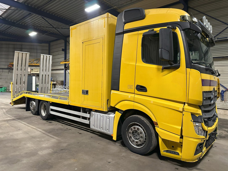 Mercedes-Benz ACTROS 2745 6x2 OPRIJWAGEN / AUTOTRANSPORTER / MACHINE TRANSPORTER - WINCH - 6m10 - EURO 5 - LIFT AXLE - HYDR RAMPS - NL TRUCK - Çekici kamyonu: fotoğraf 1 Mercedes-Benz ACTROS 2745 6x2 OPRIJWAGEN / AUTOTRANSPORTER / MACHINE TRANSPORTER - WINCH - 6m10 - EURO 5 - LIFT AXLE - HYDR RAMPS - NL TRUCK - Çekici kamyonu: fotoğraf 1