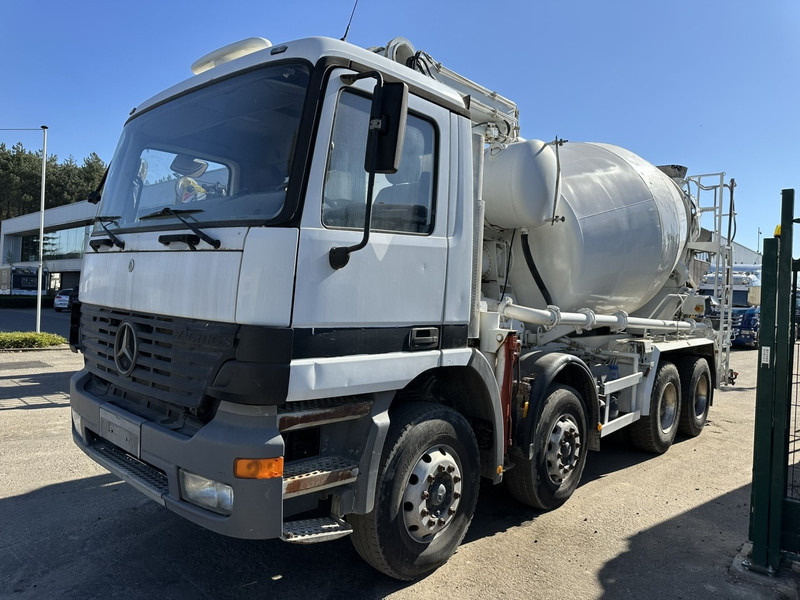 Mercedes-Benz ACTROS 3235 8x4 PUMI SCHWING - MIXER + PUMP - STEEL SPRING / HUB REDUCTION - AP ACHSEN - Mobil beton pompası: fotoğraf 2 Mercedes-Benz ACTROS 3235 8x4 PUMI SCHWING - MIXER + PUMP - STEEL SPRING / HUB REDUCTION - AP ACHSEN - Mobil beton pompası: fotoğraf 2