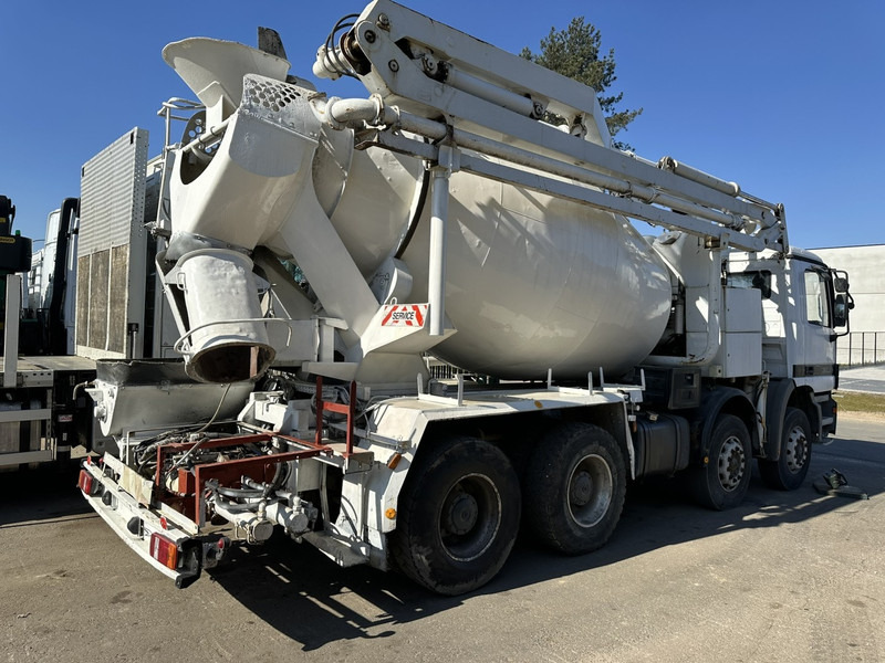 Mercedes-Benz ACTROS 3235 8x4 PUMI SCHWING - MIXER + PUMP - STEEL SPRING / HUB REDUCTION - AP ACHSEN - Mobil beton pompası: fotoğraf 4 Mercedes-Benz ACTROS 3235 8x4 PUMI SCHWING - MIXER + PUMP - STEEL SPRING / HUB REDUCTION - AP ACHSEN - Mobil beton pompası: fotoğraf 4