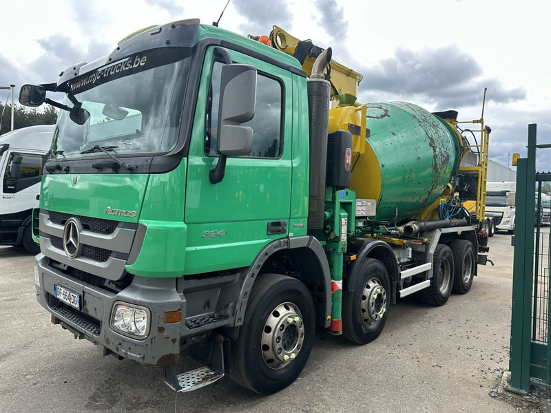Mercedes-Benz ACTROS 3241 8x4 PUMI PM M 21-3 (21m) Putzmeister - *238.000km* / 1586H - EPS - BLADVERING / NAAFREDUCTIE - Transmikser: fotoğraf 3 Mercedes-Benz ACTROS 3241 8x4 PUMI PM M 21-3 (21m) Putzmeister - *238.000km* / 1586H - EPS - BLADVERING / NAAFREDUCTIE - Transmikser: fotoğraf 3