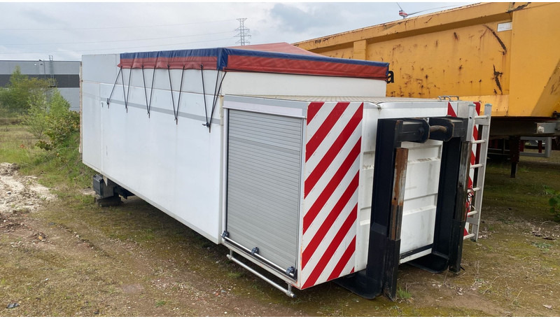 Onbekend MATERIAAL AFZETCONTAINER / STORAGE ROLL-OFF TIPPER + D'HOLLANDIA LAADKLEP / TAILLIFT / LBW - Kancalı yükleyici/ Hidrolift: fotoğraf 1 Onbekend MATERIAAL AFZETCONTAINER / STORAGE ROLL-OFF TIPPER + D'HOLLANDIA LAADKLEP / TAILLIFT / LBW - Kancalı yükleyici/ Hidrolift: fotoğraf 1