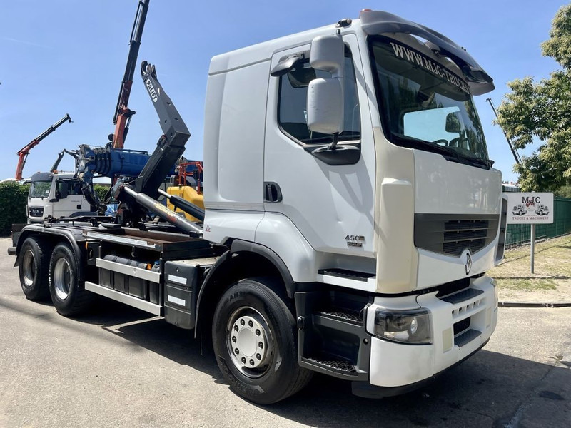 Renault Lander 450 DXI EURO 5 - 6x4 - 20T PALLIFT HAAKSYSTEEM/ ABROLLKIPPER / GANCHO / PORTE CONTAINER - BLATT / AP ACHSEN - BE TRUCK - Kancalı yükleyici kamyon: fotoğraf 1 Renault Lander 450 DXI EURO 5 - 6x4 - 20T PALLIFT HAAKSYSTEEM/ ABROLLKIPPER / GANCHO / PORTE CONTAINER - BLATT / AP ACHSEN - BE TRUCK - Kancalı yükleyici kamyon: fotoğraf 1