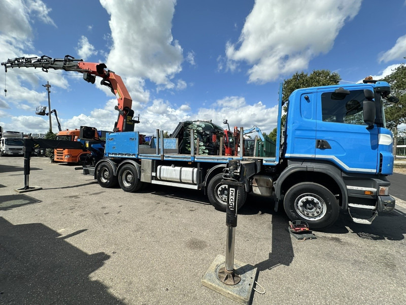 Scania G440 8x4 + (26.5m!) CRANE PALFINGER PK78002 SH G 8x + 1 + WINCH - PLATFORM 6m25 - MANUAL - HUB REDUCTION - STEEL SPRING - EURO 5 - BE TRUCK - Vinçli kamyon: fotoğraf 4 Scania G440 8x4 + (26.5m!) CRANE PALFINGER PK78002 SH G 8x + 1 + WINCH - PLATFORM 6m25 - MANUAL - HUB REDUCTION - STEEL SPRING - EURO 5 - BE TRUCK - Vinçli kamyon: fotoğraf 4