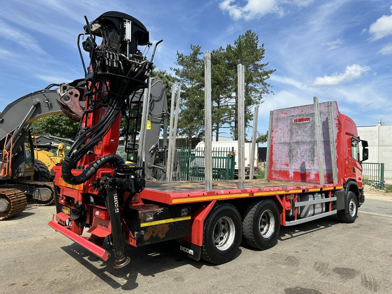 Scania G500 XT 6x4 WOOD / TIMBER / HOLZ CRANE PALFINGER EPSILON Q150Z + RETARDER - FULL AIR SUSP. - BE TRUCK - Sal/ Açık kasa kamyon, Vinçli kamyon: fotoğraf 4 Scania G500 XT 6x4 WOOD / TIMBER / HOLZ CRANE PALFINGER EPSILON Q150Z + RETARDER - FULL AIR SUSP. - BE TRUCK - Sal/ Açık kasa kamyon, Vinçli kamyon: fotoğraf 4