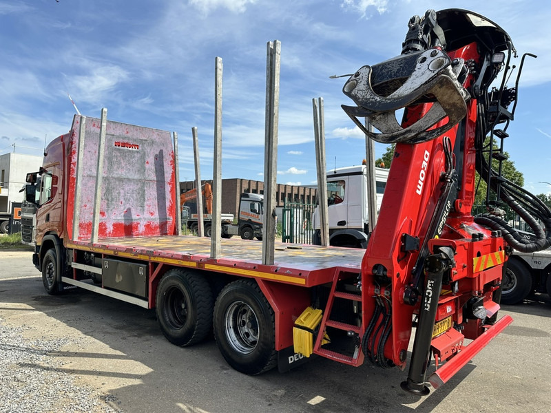 Scania G500 XT 6x4 WOOD / TIMBER / HOLZ CRANE PALFINGER EPSILON Q150Z + RETARDER - FULL AIR SUSP. - BE TRUCK - Sal/ Açık kasa kamyon, Vinçli kamyon: fotoğraf 5 Scania G500 XT 6x4 WOOD / TIMBER / HOLZ CRANE PALFINGER EPSILON Q150Z + RETARDER - FULL AIR SUSP. - BE TRUCK - Sal/ Açık kasa kamyon, Vinçli kamyon: fotoğraf 5