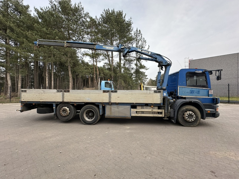 Scania P 94-220 6x2 + CRANE / GRUA MKG HLK 125 - STEEL CARRIER - MANUAL 4+4 - LIFT + STEERING AXLE - BE TRUCK - Vinçli kamyon: fotoğraf 4 Scania P 94-220 6x2 + CRANE / GRUA MKG HLK 125 - STEEL CARRIER - MANUAL 4+4 - LIFT + STEERING AXLE - BE TRUCK - Vinçli kamyon: fotoğraf 4
