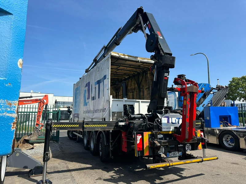 Vinçli kamyon Scania P410 8x4 TRIDEM + CRANE HIAB 244 EP-4 HIDUO - RETARDER - LIFT + STEERING AXLE - *327.000km* - RADIO: fotoğraf 18
