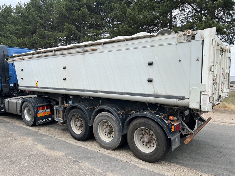 Schmitz Cargobull SKI 24 3-AXLES SAF - STEEL BODY / ALU TIPPER - GOOD CONDITION - Damperli dorse: fotoğraf 2 Schmitz Cargobull SKI 24 3-AXLES SAF - STEEL BODY / ALU TIPPER - GOOD CONDITION - Damperli dorse: fotoğraf 2