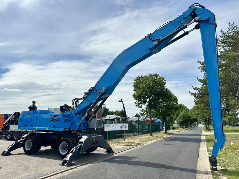 Terex FUCHS MHL 360 OVERSLAGKRAAN / MATERIAL HANDLER / UMSCHLAGBAGGER - TOP ZUSTAND - Tekerlekli ekskavatör: fotoğraf 2 Terex FUCHS MHL 360 OVERSLAGKRAAN / MATERIAL HANDLER / UMSCHLAGBAGGER - TOP ZUSTAND - Tekerlekli ekskavatör: fotoğraf 2