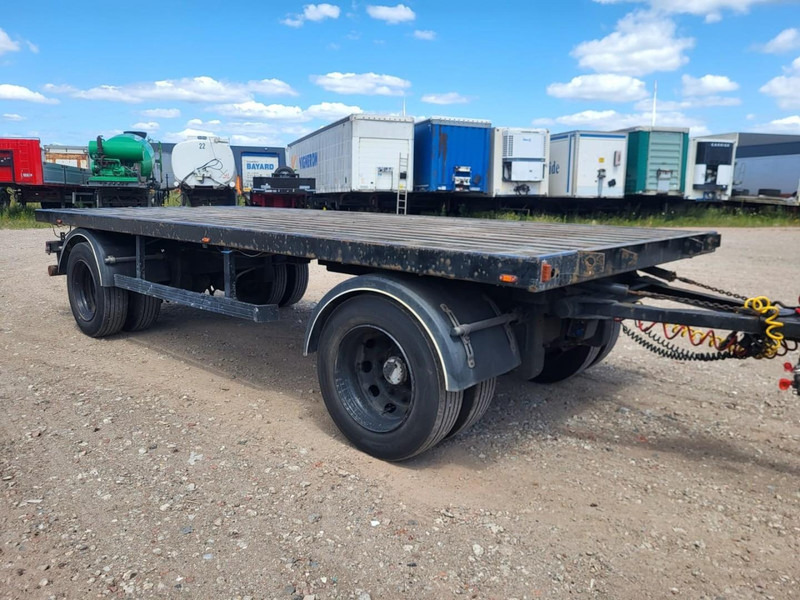 Trailor 2-AS PLATTE AANHANGER - SMB - AIR SUSPENSION - DOUBLE WHEELS - Platform/ Açık kasa römork: fotoğraf 1 Trailor 2-AS PLATTE AANHANGER - SMB - AIR SUSPENSION - DOUBLE WHEELS - Platform/ Açık kasa römork: fotoğraf 1