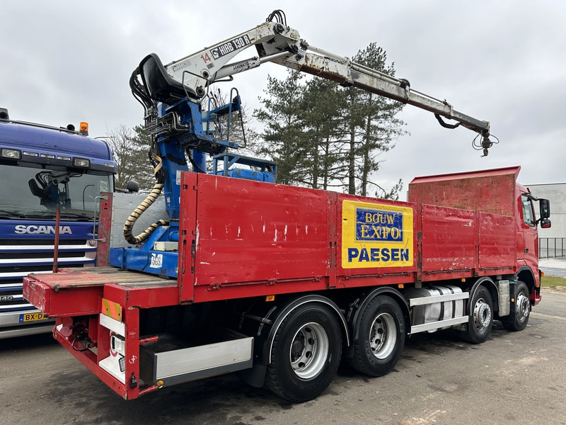 Volvo FH 400 8X4 + HIAB 130 R - STEEL SPRING / BLATT / BALLIESTAS - I SHIFT - BELGIAN TRUCK - Sal/ Açık kasa kamyon, Vinçli kamyon: fotoğraf 4 Volvo FH 400 8X4 + HIAB 130 R - STEEL SPRING / BLATT / BALLIESTAS - I SHIFT - BELGIAN TRUCK - Sal/ Açık kasa kamyon, Vinçli kamyon: fotoğraf 4