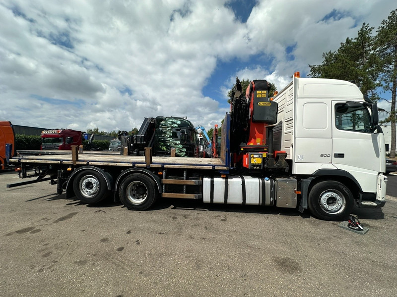Volvo FH 500 6X2 + CRANE PALFINGER PK50002 E 6x - RETARDER - PLATFORM 6m20 - TWISTLOCKS 20' - 561.000km - EURO 5 - Vinçli kamyon: fotoğraf 5 Volvo FH 500 6X2 + CRANE PALFINGER PK50002 E 6x - RETARDER - PLATFORM 6m20 - TWISTLOCKS 20' - 561.000km - EURO 5 - Vinçli kamyon: fotoğraf 5