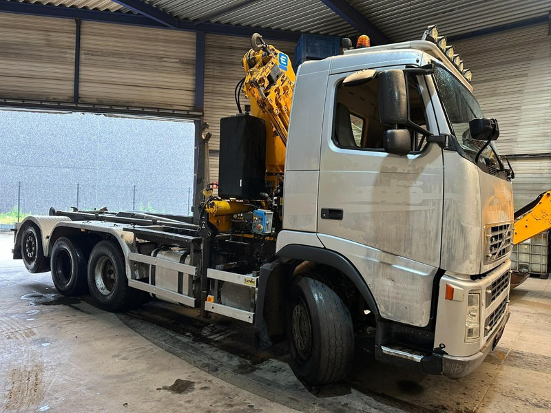 Volvo FH12-420 8x4 HOOKLIFT AJK + CRANE EFFER 250 - 3S - RADIO - TRIDEM LIFT + STEERING AXLE - I SHIFT - BE TRUCK - Kancalı yükleyici kamyon, Vinçli kamyon: fotoğraf 3 Volvo FH12-420 8x4 HOOKLIFT AJK + CRANE EFFER 250 - 3S - RADIO - TRIDEM LIFT + STEERING AXLE - I SHIFT - BE TRUCK - Kancalı yükleyici kamyon, Vinçli kamyon: fotoğraf 3